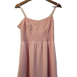 Princess Vera Wang Dress Teens 11 Pink Fit & Flare Floral Sundress Sleeveless